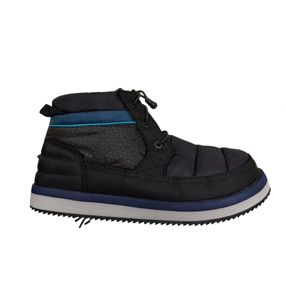 SANUK Puffy Chiller Mid SL Boots Black Size 8 Women's (USA)